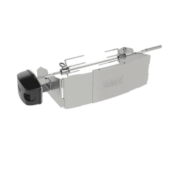 Image showing the Rotisserie, Fits Q™ 100/1000 series, Silver product.