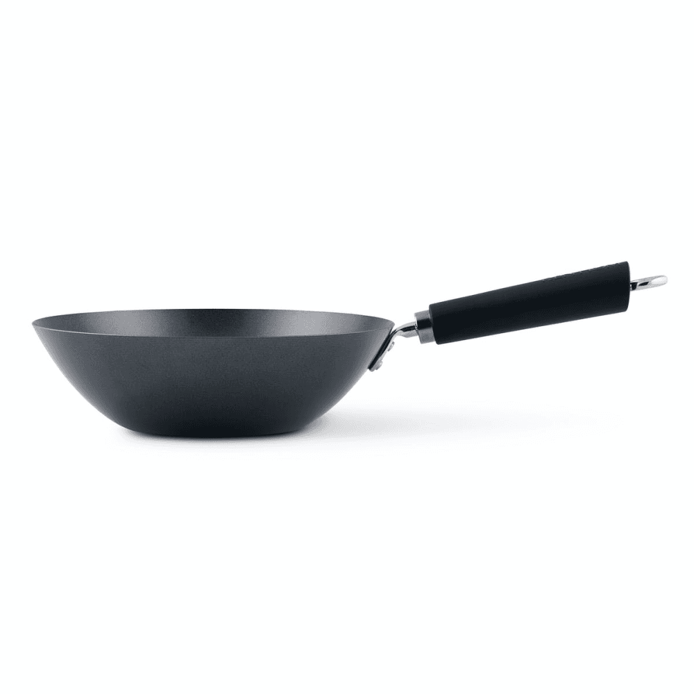 Excellence Carbon Steel Wok, 27cm