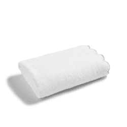 Image showing the Scallop Towel, Bath Towel, Silver product.