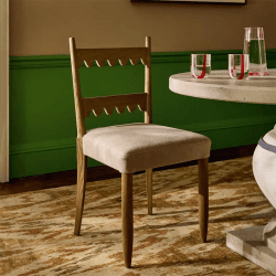 Image showing the Jennie Dining Chair, Weathered Oak product.