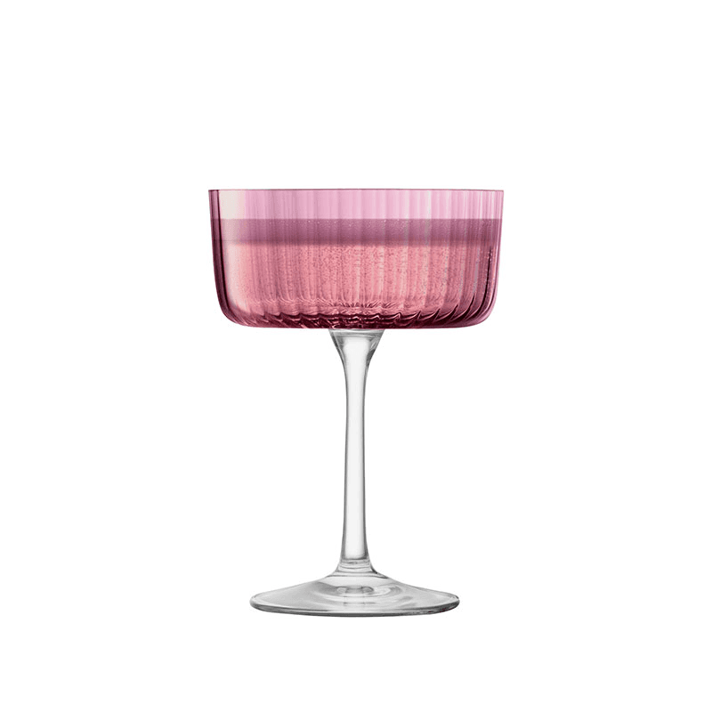 Gems Set of 4 Champagne/Cocktail Glasses, 230ml, Garnet