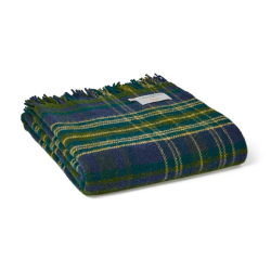 Image showing the Tartan Throw, 150 x 183cm, Forest product.
