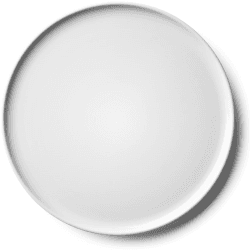 Image showing the Collective Set of 2 Lunch Pates, D24cm, White product.