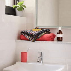 Image showing the Carnaby Stripe Hand Towel, Multi product.