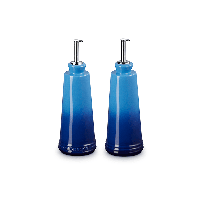 Stoneware Oli & Vinegar, 300ml, Azure