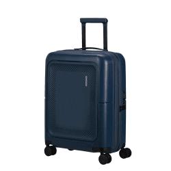 Image showing the Dashpop Cabin Suitcase, H55 x L40 x W20/23cm, Midnight Blue product.