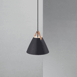 Image showing the Strap Pendant, H27cm, Black product.