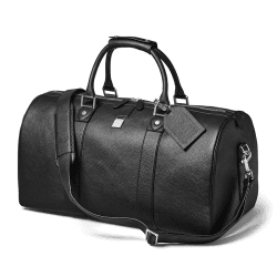 Image showing the Boston Travel Bag, Black Pebble product.