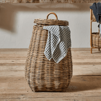 Image showing the Amandi Laundry Bin, Rattan product.