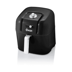 Image showing the Retro Air Fryer, 6L, Black product.