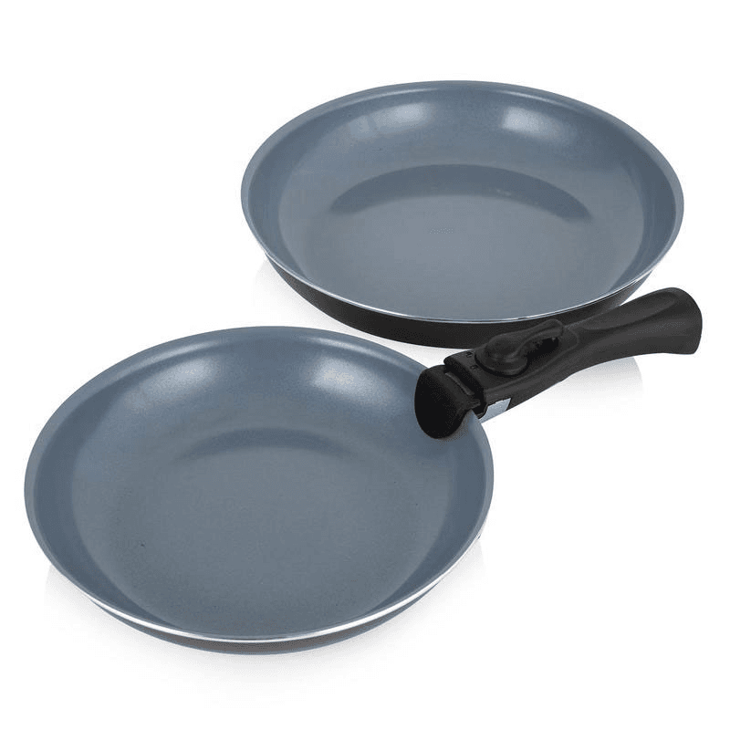Freedom Non-stick 13 Piece Graphite Cookware Set, Black