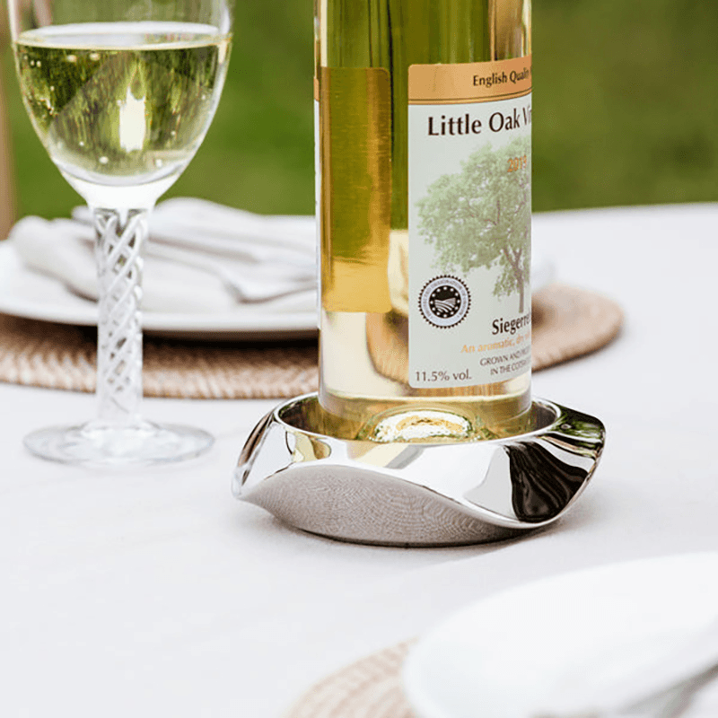 Wine Coaster, Drift, Stainless Steel