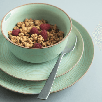 Image showing the Nature Side plate, Dia22cm, Green product.