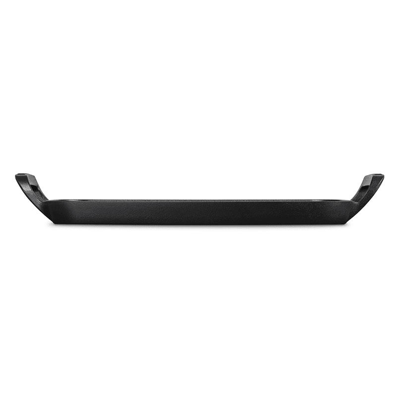 BBQ Rectangular Griddle, 40cm, Satin Black