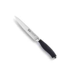 Image showing the Syracuse Soft Grip All Purpose Knife, 13cm, Black product.