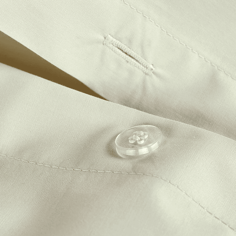 200TC Organic Fitted Sheet, King, Hazelnut