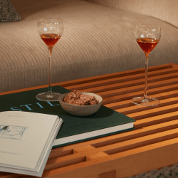 Image showing the Savoy Set of 2 Nick & Nora Glasses, 210ml, Clear product.