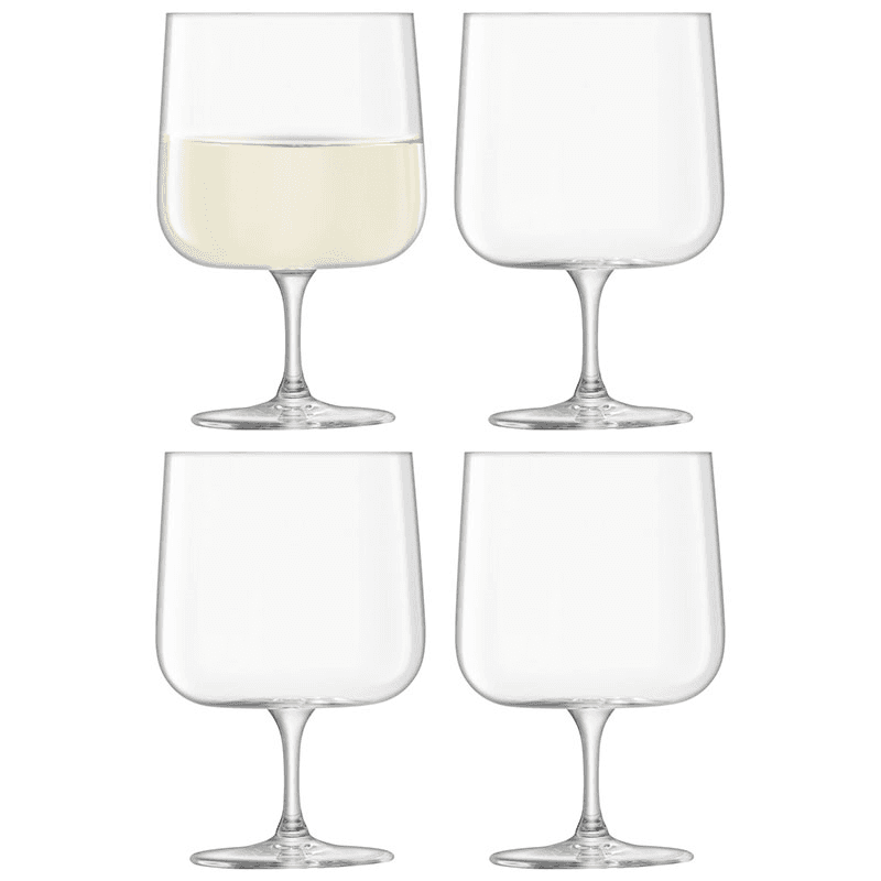 Arc Wine Glass Set of 4, 340ml, Clear