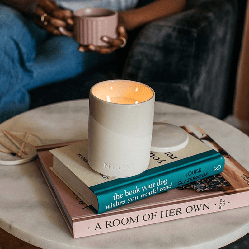 Scent to  De-Stress Black Pepper & Bergamot 2 Wick Candle, 320g, Black