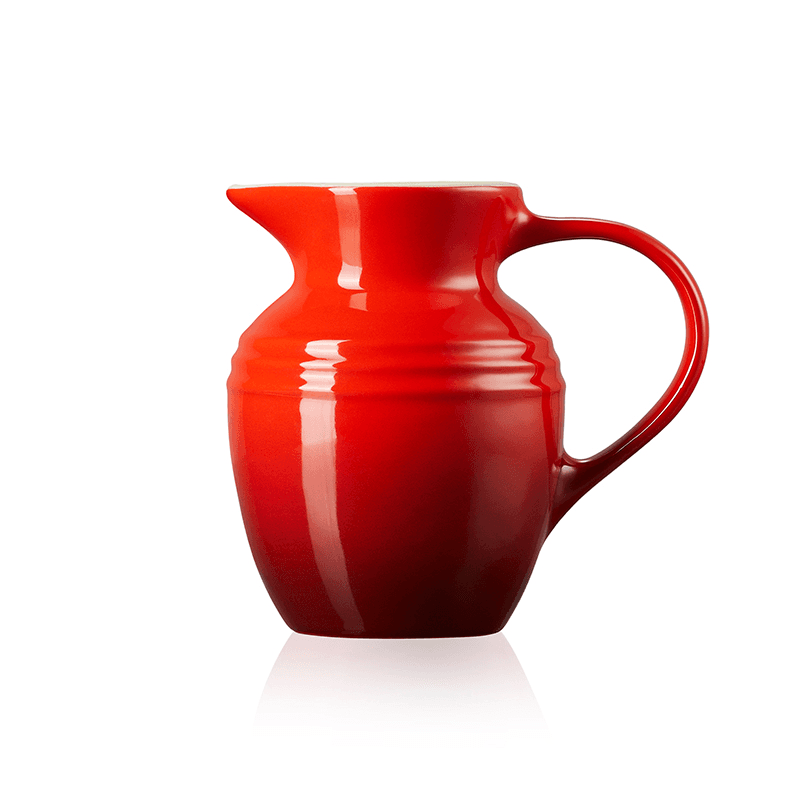 Stoneware Jug, 600ml, Cerise
