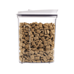 Image showing the Good Grips Pop Large Cereal Dispenser Large, 4.2L, Clear product.