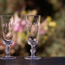Image showing the Lens Champagne Flute, Set of Four, 180ml product.