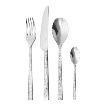 Image showing the Blockley Slate 24 Piece Cutlery Set, Stainless Steel product.