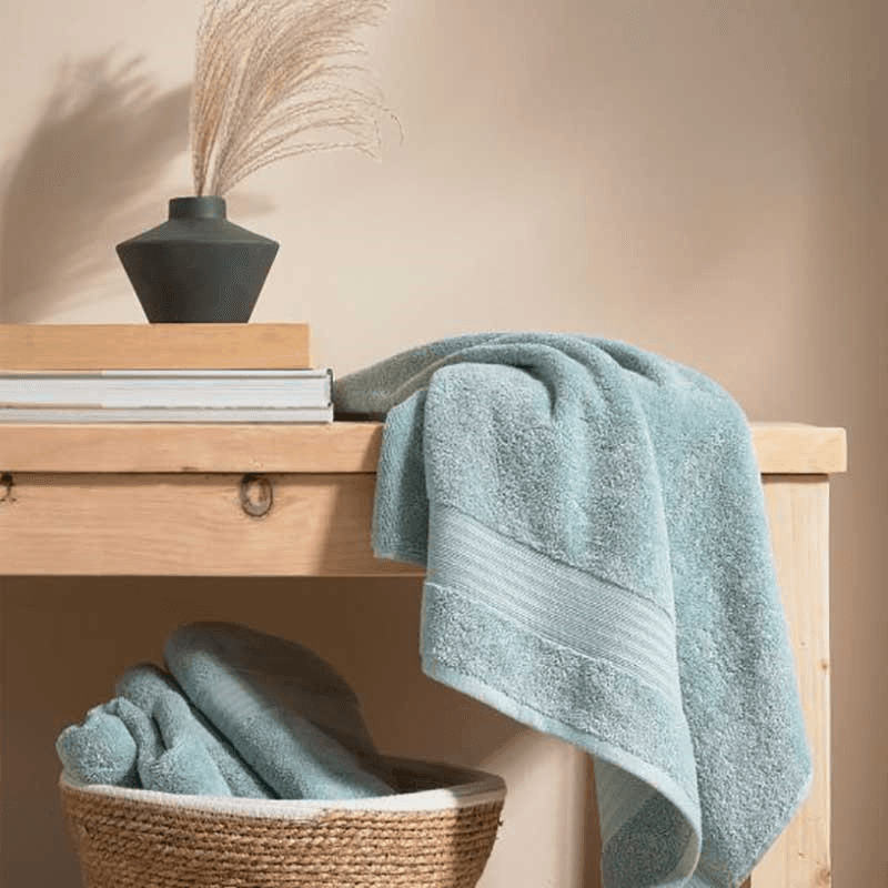 Organic Eco Twist Bath Sheet, Haze