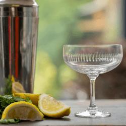 Image showing the Spears Set of 4 cocktail glasses, 210ml, Crystal product.