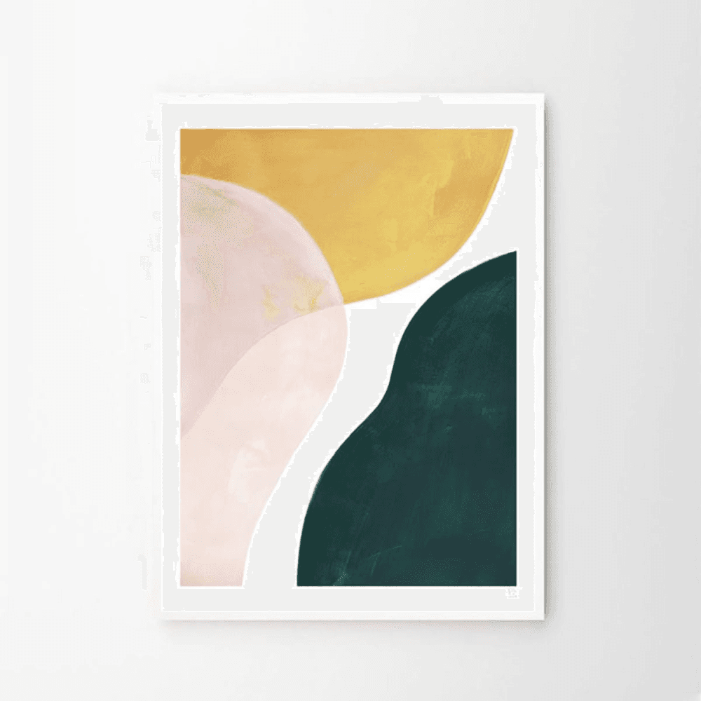 Transparent Rose - Berit Mogensen Lopez Art print, H40 x D30cm, Multi