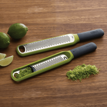 Image showing the Handi-Grate Zester with integrated blade wiper, Green product.