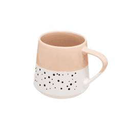Image showing the Dotted Mug, 350ml, Blush product.