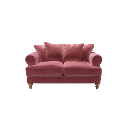 Image showing the Teddy Two Seater Sofa, Dusty Rose product.