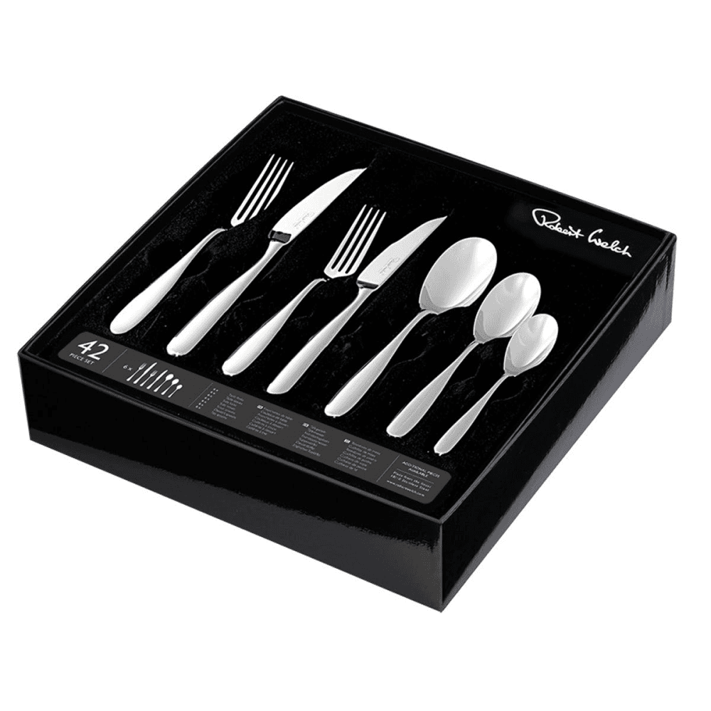 Stanton 42 Piece Cutlery Set, Stainless Steel