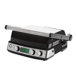 Image showing the Non-Stick 3-in-1 Contact Grill & Indoor BBQ, Black product.