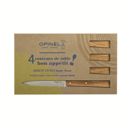 Image showing the Bon Appetit South Knife Box Set, Olive Wood product.