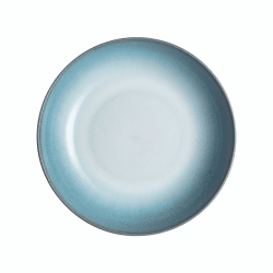 Image showing the Azure Haze 12 piece coupe tableware set product.