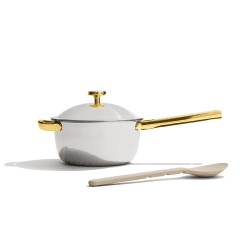 Image showing the Titanium Perfect Pot Pro, Mini, Chrome & Gold product.