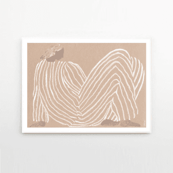 Image showing the Me - Sofia Lind Art print, H70 x D50cm, Multi product.