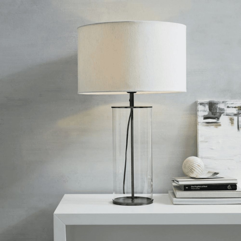Pimlico Table lamp, H66 x W40 x L40cm, Black