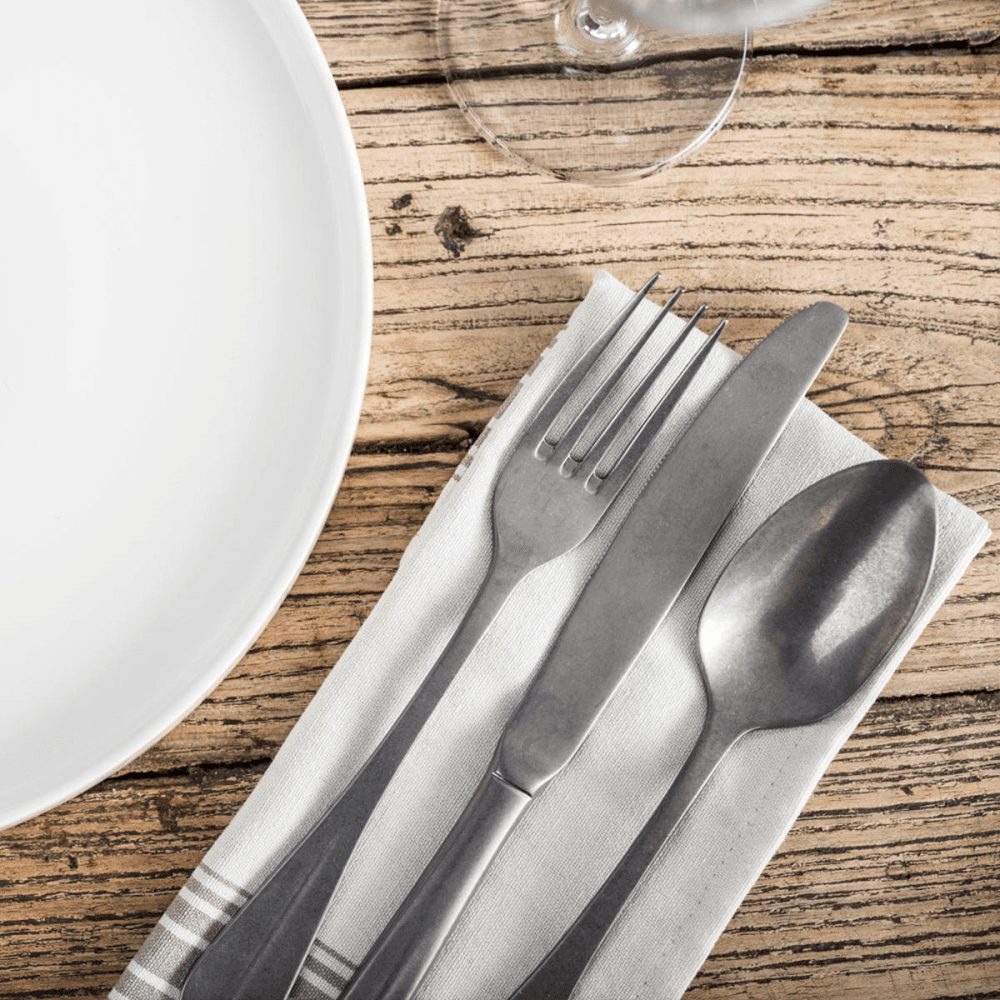 16 piece cutlery set, Stonewash Stainless Steel
