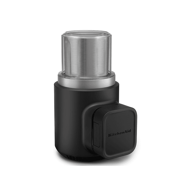 Cordless Coffee Grinder Battery Included, Matt Black