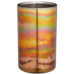 Image showing the Double-Walled Wine Bottle Cooler, D12 x H20cm, Copper product.