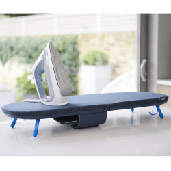 Image showing the Pocket Plus Folding Table Top Ironing Board Blue product.