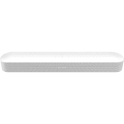 Image showing the Beam (Gen 2) Compact Smart Sound Bar With Alexa Voice Recognition, White product.
