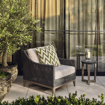 Image showing the Zacke Outdoor Cushion, 56 x 56cm, Putting Green product.