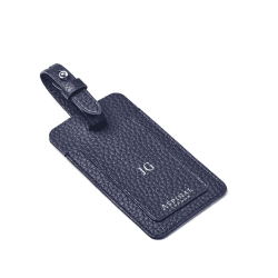 Image showing the Luggage Tag, H11.5 x W6.5cm, Navy Pebble product.