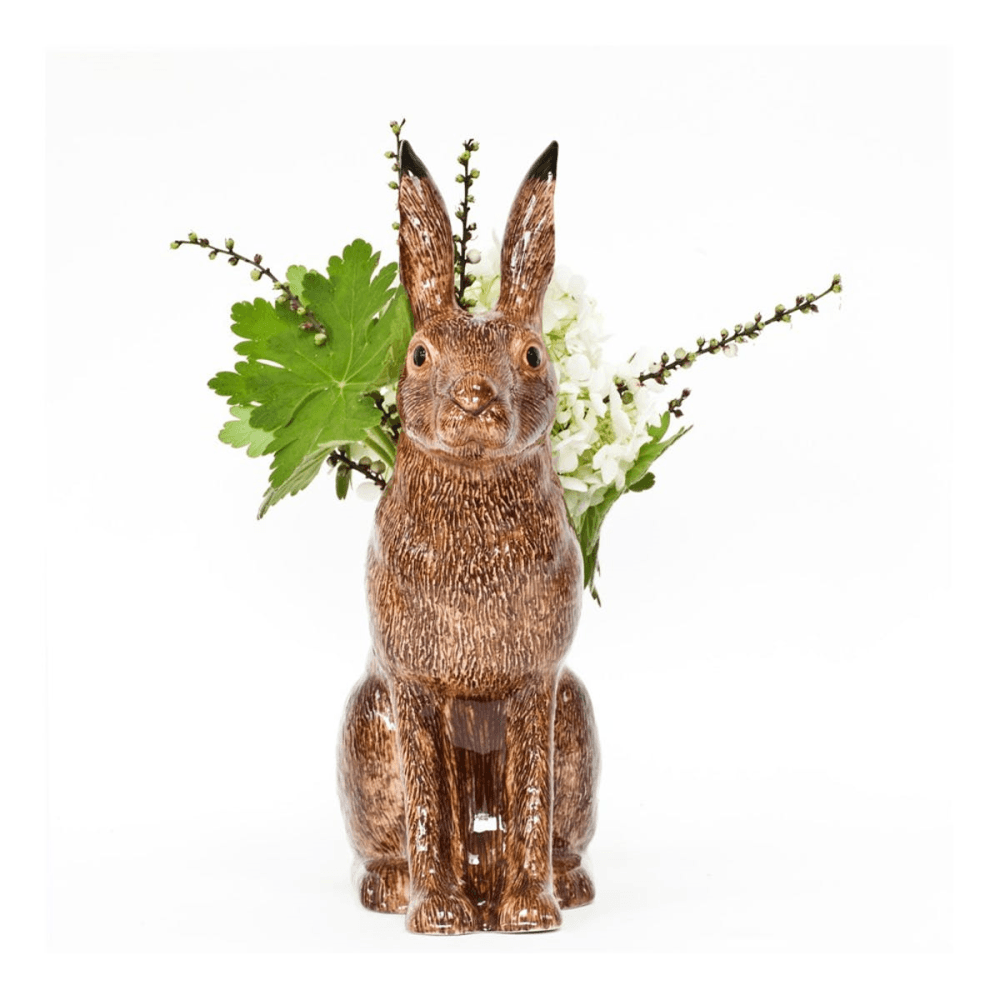 Hare Large Flower Vase, L11.5 x D20 x H31cm