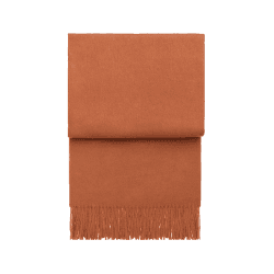 Image showing the Classic Plaid Throw, 130 x 200 cm, Terracotta product.