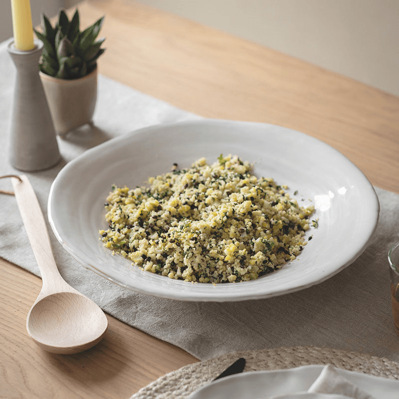 Ithaca Meze Plate, D34cm, White